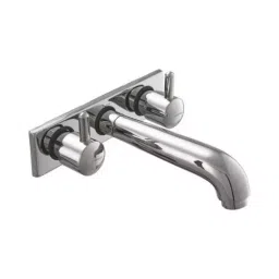 PLUMBER AZTEC Two Concealed Stop Cock with Bath Spout, Wall Mounted (One Composite Body), AZT-3112-14