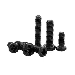 Rpi Shop M4x8mm Phillips Drive Pan Head Screws Hybrid Full Thread Black Oxide Finish Pack of 100 Pcs-picture-32