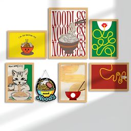 Art Street Red & Green 6 and more Piece Paper Cartoon Characters Wall Paintings-image-73