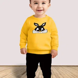 MGRS Kids-Unisex Mustard Clothing Set-image-51