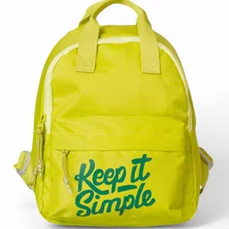 QIPS Unisex Typography Backpack-25
