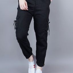 Moda Rapido Men cRegular Fit Mid-Rise Cotton Cargos Trousers-picture-19