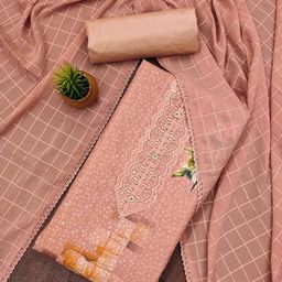 SHADOW & SAINING Embroidered Unstitched Dress Material-52
