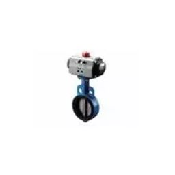 Valson 8 Inch Double Acting Pneumatic Actuator Cast Iron Wafer Type Butterfly valve-18