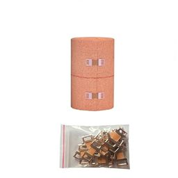 rare oceans Elastic Cotton Crepe Bandage Wrap - 8cm x 4meter Stretched Pack of 1 - Durable Compression Bandage (8cm x 4meter - 1no Roll) - Extra 6 pics clips image 2