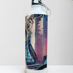Right Gifting Digital Printed Aluminium Sipper Water Bottle With Metal Locking System Multicolour - 750 ml-image-98