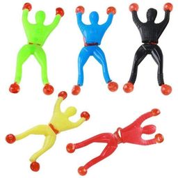 Sanjary Sticky Wall Climbing Spiderman Toy 1 Set of 5pcs for Kids (Color May Vary)-20