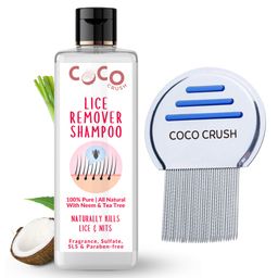 Coco Crush Combo of Ayurvedic Anti Lice Shampoo, 50ml & Lice Treatment Comb, 1pc | Kills Lice, Eggs & Nits 100% Naturally-6