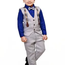Go Berry Boys Blue Clothing Set-image-96