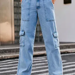 NU CLOTHS Women Jean Regular Fit High-Rise Stretchable Denim Jeans-picture-37