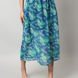 Cot'N Soft Women Abstract Printed A Line Midi Skirt image 5