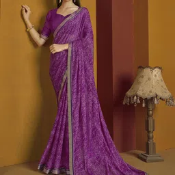 Pandadi Saree Abstract Printed Saree-image-2