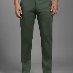 Louis Philippe Sport Men Textured Slim Fit Mid-Rise Trousers-picture-21