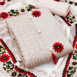 Suha Unstitched Dress Material-image-76