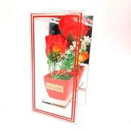 apka mart Red Figurine Showpiece-34