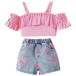 StyleCast x Revolte Girls Top with Shorts-image-11