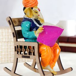 Zart Blue Religious Idol Showpiece-image-54