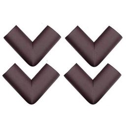 Safe-O-Kid 4 Corner Guards Cushions U-Shaped Large Size Pack of 4 - Brown-image-70