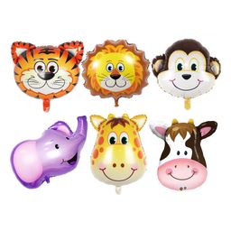 Party Propz Jungle Theme Balloons - Pack Of 6-image-45