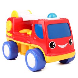 Giggles Peg Basher Fire Engine - Red & Blue-62