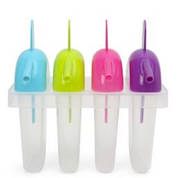 Ice Popsicle Moulds Multicolour - Pack of 4-13