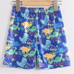Kookie Kids Shorts Dino Print - Blue-image-103