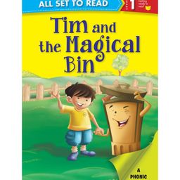 All set to Read A Phonic Reader Tim and the Magical Bin Book - English-9