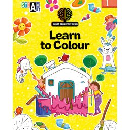 Activity book Smart Brain Right Brain Art Level 1 Learn to Colour - English-16
