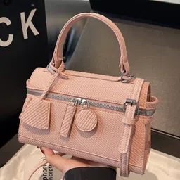 DressBerry PU Structured Shoulder Bag-40