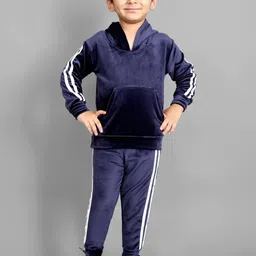 Dhairya Traders Unisex Navy Blue Clothing Set-image-82