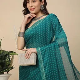 RATAN Poly Chiffon Saree-image-59