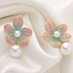 Anouk Floral Studs Earrings-21