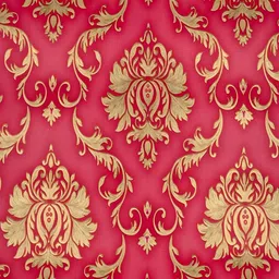 ANNA CREATIONS Beige & Red Printed Waterproof Self-Adhesive Wallpaper-image-40