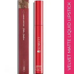 Scarlett Cosmetic Velvet Matte Long Lasting Liquid Lipstick - 4g - Celestial Shade-11