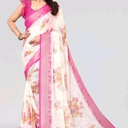 SANJANASILK Floral Woven Design Brasso Saree-picture-13