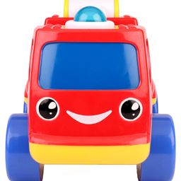 Giggles Peg Basher Fire Engine - Red & Blue image 2