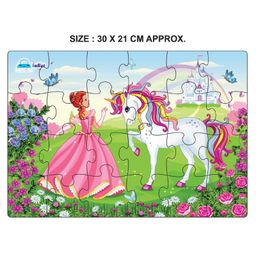 FunBlast Unicorn and Mermaid Jigsaw Puzzle Set of 3 - 24 Pieces Each image 2