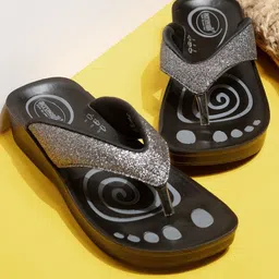 Aerowalk Women Embellished T-Strap Flats-44