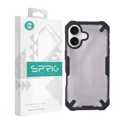 SPRIG Solid Printed iPhone 16 Back Case Mobile Accessories-25