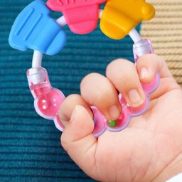 Joy Buzz Textured Rattle Silicone Teether-picture-13