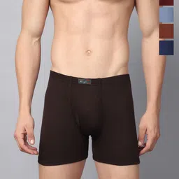 VIMAL JONNEY Pack Of 5 Cotton Assorted Trunks MAGIC_BLUE_J.._05-picture-12