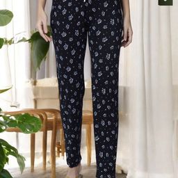 Kryptic Pack Of 2 Printed Pure Cotton Relaxed-Fit Mid-Rise Lounge Pants-image-61