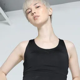 Puma Longline Training Non-Wired Medium Coverage Slip-On Bra image 1