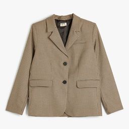 Koton Girls Striped Tailored Jacket-picture-28