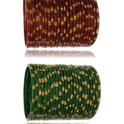 PRIYA KANGAN Maroon Alloy Bangle-picture-39