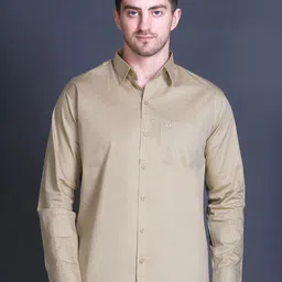 GODFREY Spread Collar Regular Fit Casual Shirt-image-80