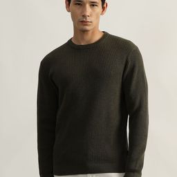 LINDBERGH Men Round Neck Ribbed Pullover-picture-17