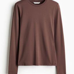 H&M Long-Sleeved Microfibre Top-picture-24
