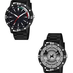 Miss Perfect Men Set Of 2 Dial & Bracelet Style Straps Analogue Watch SCC457-picture-43
