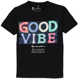 Status Quo Boys Typography Printed Applique T-shirt-image-96